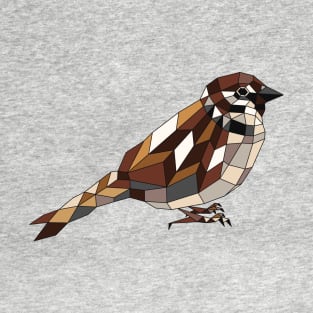 London Sparrow - British Garden Bird T-Shirt